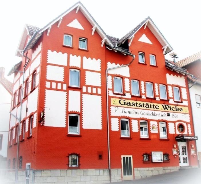 Gaststaette Wicke Otel Baunatal Dış mekan fotoğraf